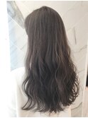 大人透け感グレージュ