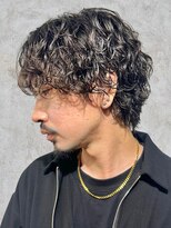 アノ 別府店(Ano.) 別府メンズマッシュ波巻きパーマスパイラルパーマシャドウパーマ