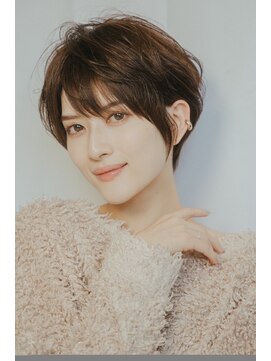 レリーバース 豊中桃山台店(Rely birth) 大人かっこいい耳掛けショート【桃山台/南千里/服部緑地】