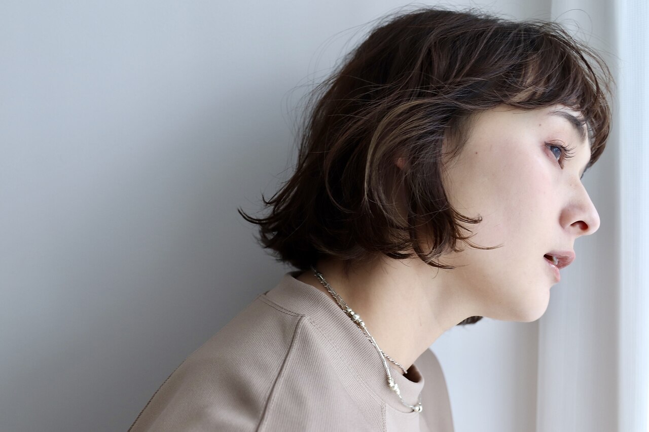 【限定♪髪に潤い♪】小顔デザインカット＋シルクTR￥4000