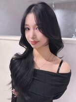 ミヨン(miyon)&nbsp;【miyon】韓国トレンドレイヤーカット×艶髪カラー×髪質改善