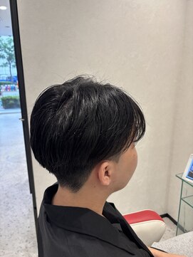 ルイマダーナ 栄店(LOUIMADNA) 前髪下ろし。毛流れニュアンスパーマ【二村】