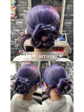 ＃ヘアセット＃結婚式＃ヘアメイク＃二次会＃ライブ＃推し活