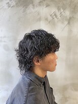 ヘアーリゾートレガロ 八尾店(Hair Resort regalo) ウルフ/波巻きスパイラル