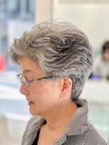 サロンイクエヤマザキ 麻布十番(SALON IKUE YAMAZAKI)&nbsp;ショートカット[麻布十番/ショート/50代/60代/カット]