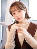 ■フレンチガーリー艶感外ハネボブウルフM.SLASHセンター南21