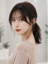 フォト イケブクロ(foto IKEBUKURO)&nbsp;結べるミディアムレイヤー/顔まわりカット/大人ミディアム
