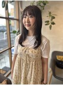 ナチュラルなロングレイヤースタイル◎