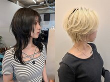 パール バイ ブローチ(Pearl by BroocH)の雰囲気（北九州/小倉/レイヤーカット/ボブ/メンズ/顔周り/ダブルカラー）