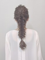 フィッシュボーン＆ヘアアレンジ