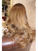 エデン トリートメントサロン 難波店(EDEN)&nbsp;3Dカラー髪質改善ハイライト（ケアブリーチ）20代30代