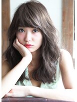 [chobii表参道/青山]☆505☆モーブカラー/ワイドバング/Yuki