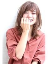 オーロ(ORO) 大人アンニュイな外ハネくびれミディ☆ドレスヘア