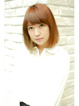 エルサフィロ ヨドヤバシ(el zafiro yodoyabashi) 【el zafiro yodoyabashi】ほんのり明るいボブ　ナチュラル編