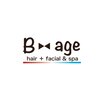 ビアージュ ヘアー プラス フェイシャル アンド スパ(Bage hair+facial & Spa)のお店ロゴ