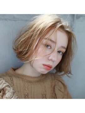 クロム バイ リエット(Chlom by Lietto) Chlom☆新宿 エアリーボブイルミナアディクシーカラーベージュ