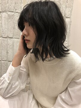 エミヲ 石川町(emiwo) ラフに柔らかミディ♪emiwo小川裕二☆