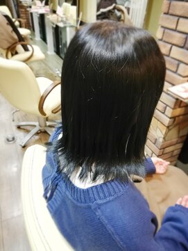 ヘアーズアビリティー(HAIR'S ability) ブルーブラックでツヤ髪に♪