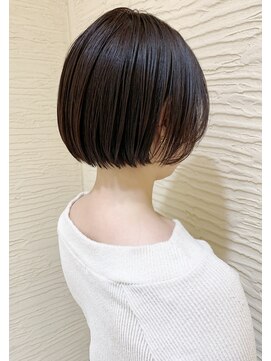 モリオ フロム ロンドン サッポロファクトリー店(morio FROM LONDON) 【morio札幌】2021年髪型大人かわいい黒髪ショートボブ