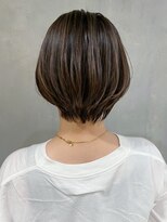 アイティーバイアルバム 藤沢店(IT by ALBUM)&nbsp;ハイライトショート_カーキグレージュマッシュショート_ba318412