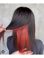 プールサイド(poolside)&nbsp;インナーカラーレッド