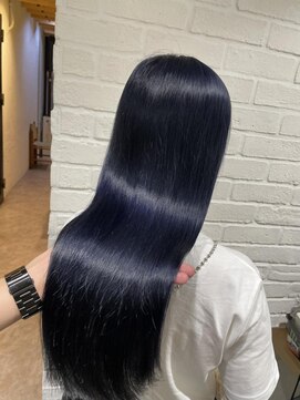 エイト 福岡天神店(EIGHT fukuoka) 【EIGHT福岡　4月　片山智裕】ワイドバングブルー