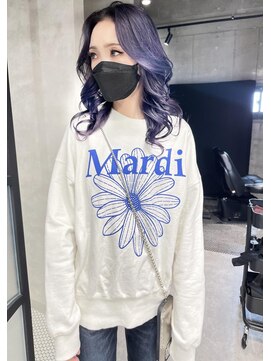 アコ(Aco) ★パープルシャーベット×バレイヤージュ★