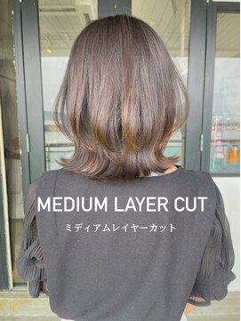 フィルム(FiLMs) ミディアムレイヤー×キャラメルブラウン