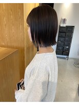 トリート 西船橋店(TREAT)&nbsp;切りっぱなしボブ外ハネボブぱつっとボブ