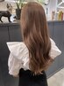 □再来【ダブルカラーでハイトーンに☆】ケアブリーチ使用