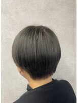 ニーナ ビューティーサロン(NINA Beauty Salon) 透明感暗髪グレーアッシュ#ダブルカラー#透明感カラー