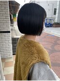 切りっぱなしボブ