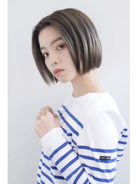 ニスル 上尾店(NISURU) 似合わせカット/大人ガーリー/ダークアッシュ/着物/上尾/上尾駅