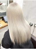 ダブルカラーベージュカラーケアブリーチカラーハイトーンカラー