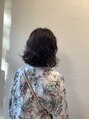 ヘアーサロンプレジール 柔らかな動きのあるパーマスタイルです