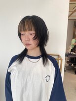 コト 福井大和田店(coto)&nbsp;フェイスフレーミング　レイヤーカット　ウルフカット