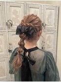 結婚式お呼ばれヘア