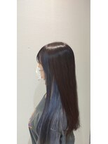 フィゼル あべのルシアス店(Aujua fizelle) インナーカラーブルー