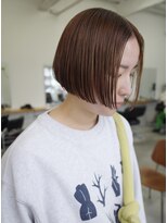 フィル(fil)&nbsp;ミニボブ ／ベージュブラウン