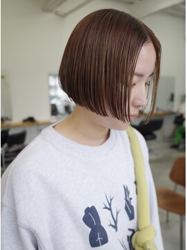 フィル(fil) ミニボブ /ベージュブラウン
