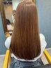 【3、柔らかな理想のストレート♪】カット+縮毛矯正+生トリートメント 17600