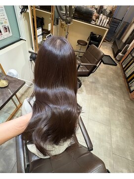 ヘアーサロン ウィング(HAIR SALON Wing) 赤坂＊ブリーチなし透明感グレージュ