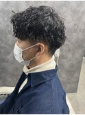 アップバング/ツイストスパイラル