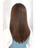 【毛髪整形】超高濃度水素ケアストレート+ミネコラカラー+ミネコラTR+カット