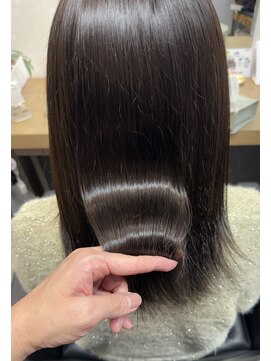 バランス 新宿(balance) オリーブグレージュ×髪質改善　[新宿/髪質改善]