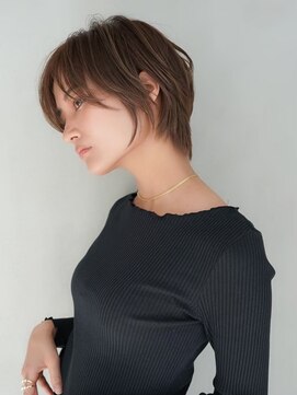 ギークス(GEEKS) 【GEEKS渋谷】小顔くびれショート/20代30代/春カラー/ハイライト