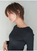 【GEEKS渋谷】小顔くびれショート/20代30代/春カラー/ハイライト