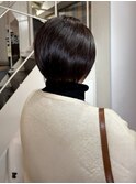艶感ナチュラルショート【寝屋川/髪質改善/白髪ぼかし】