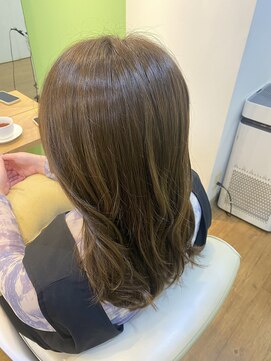 エシカル(ethical) ブリーチなしアディクシーカラー+ケアプロ超音波トリートメント