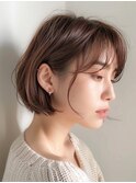 韓国くびれヘア_調布ワイドバング外ハネボブ美髪のススメ
